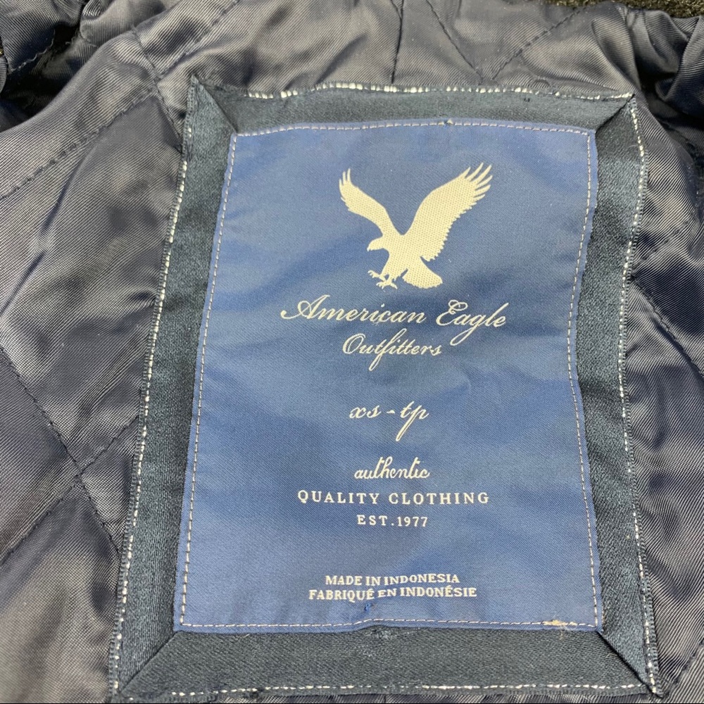 American Eagle Peacoat Jacket Double Breasted - image 7